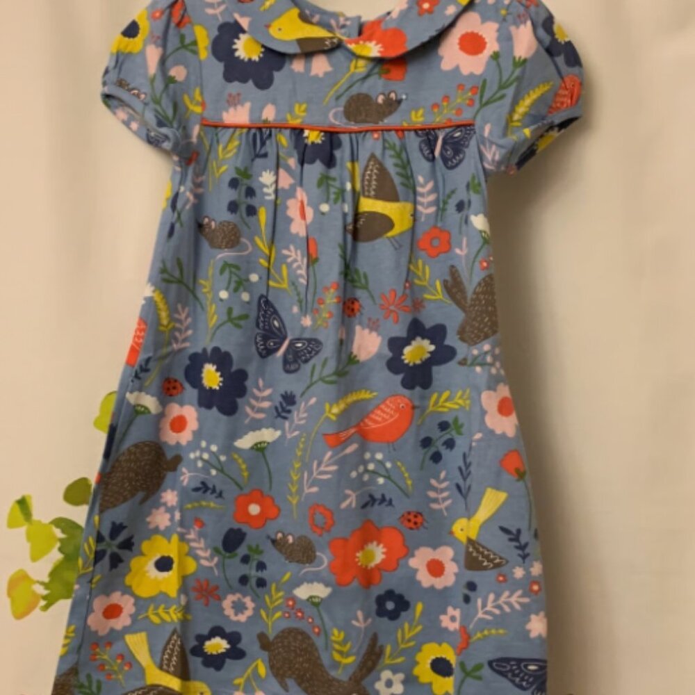 💙 Baby Boden Collared Dress – Size 3–4T 💙